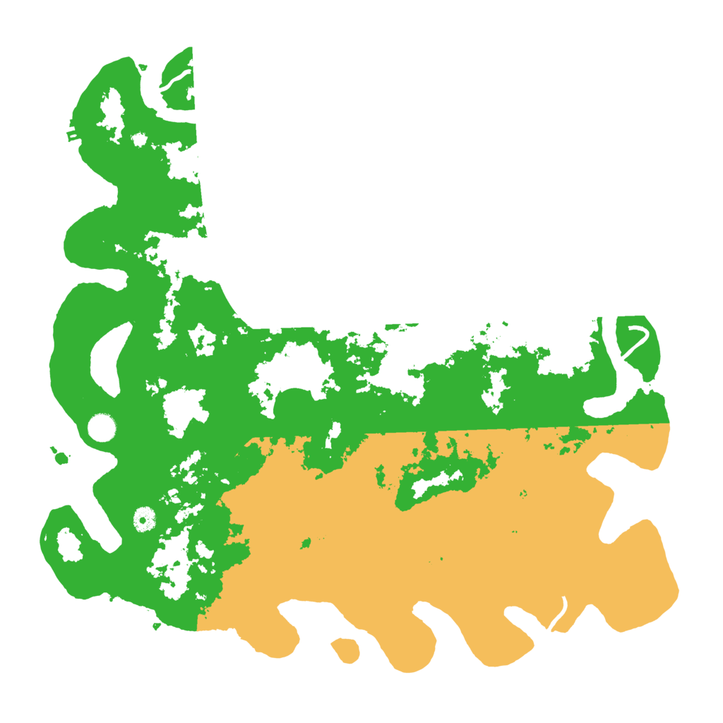 Biome Rust Map: Procedural Map, Size: 4500, Seed: 4790898