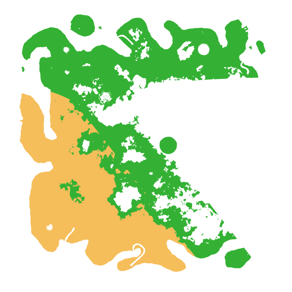Biome Rust Map: Procedural Map, Size: 4500, Seed: 6250501