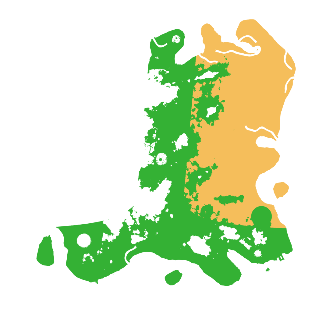Biome Rust Map: Procedural Map, Size: 4000, Seed: 1610862