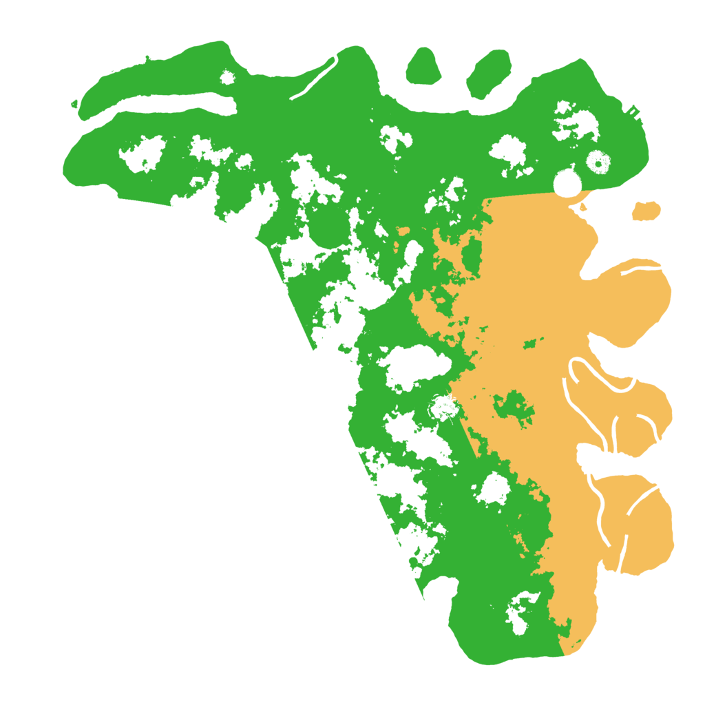 Biome Rust Map: Procedural Map, Size: 4500, Seed: 2906286