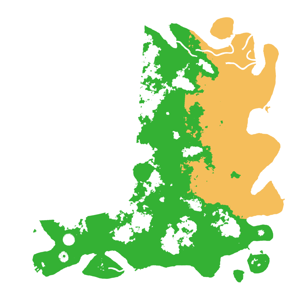Biome Rust Map: Procedural Map, Size: 4500, Seed: 6223567
