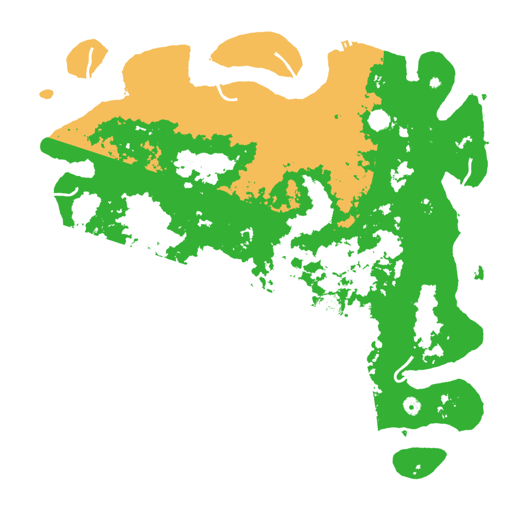 Biome Rust Map: Procedural Map, Size: 4500, Seed: 4787079