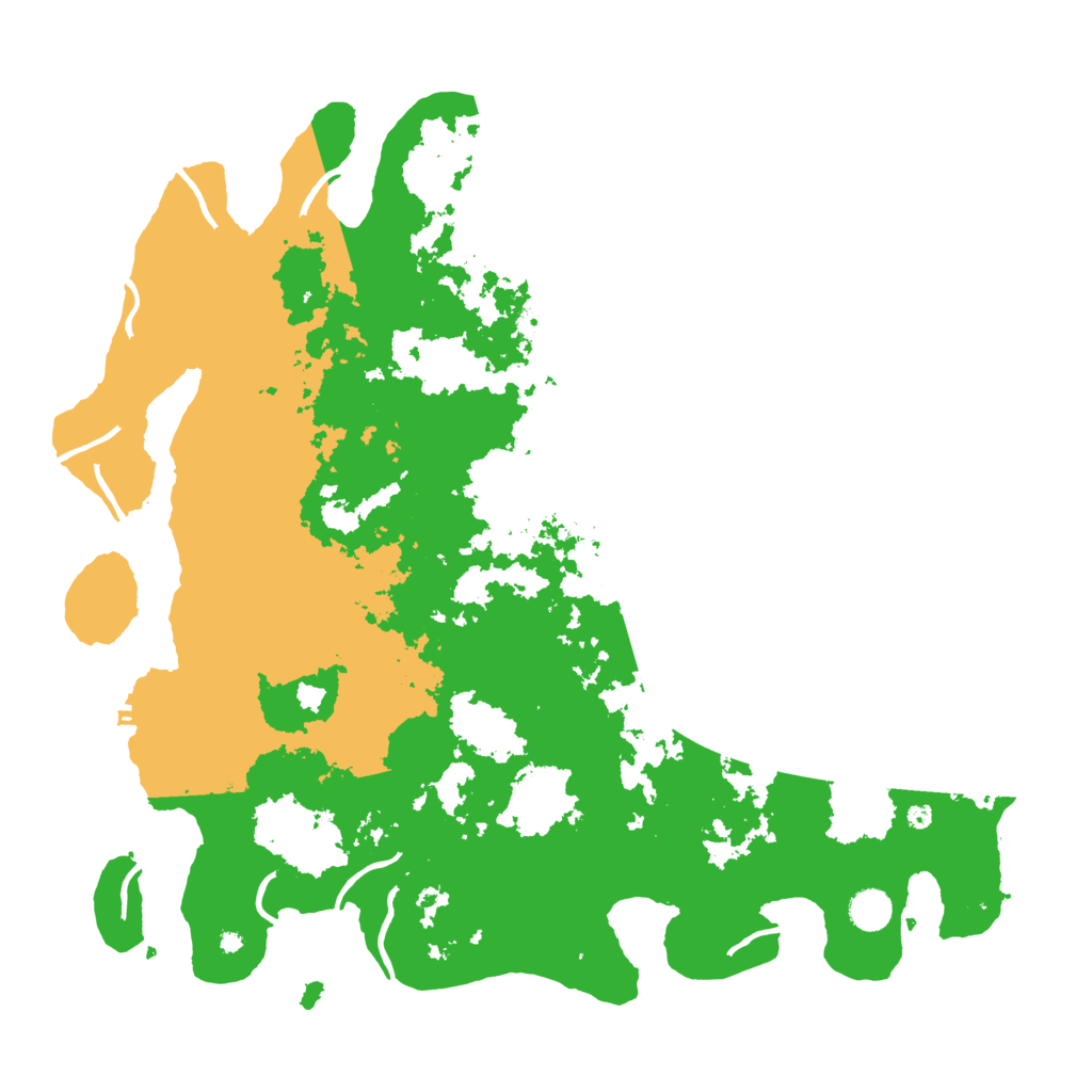 Biome Rust Map: Procedural Map, Size: 4500, Seed: 1985592