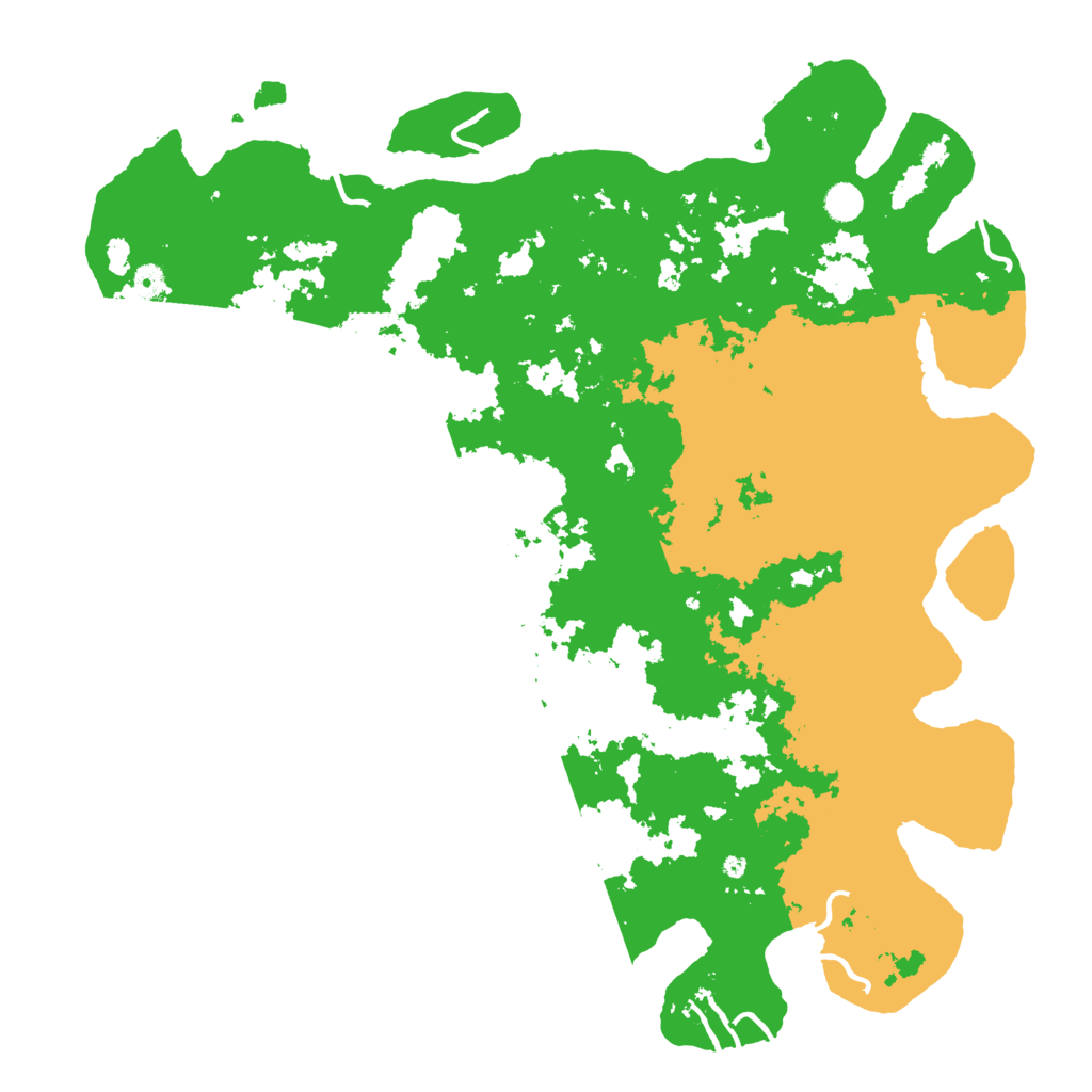 Biome Rust Map: Procedural Map, Size: 5000, Seed: 4444423