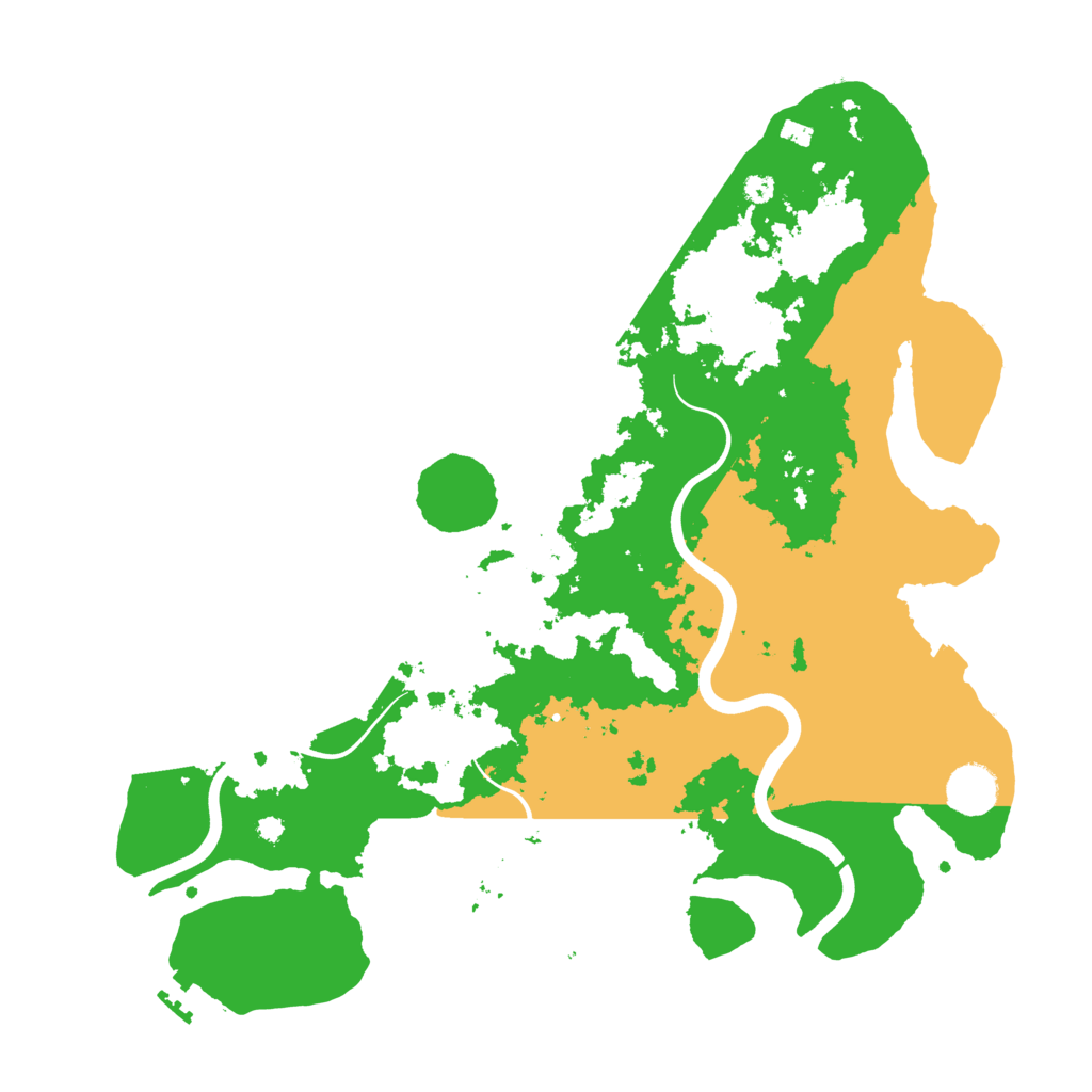 Biome Rust Map: Procedural Map, Size: 3800, Seed: 578262019