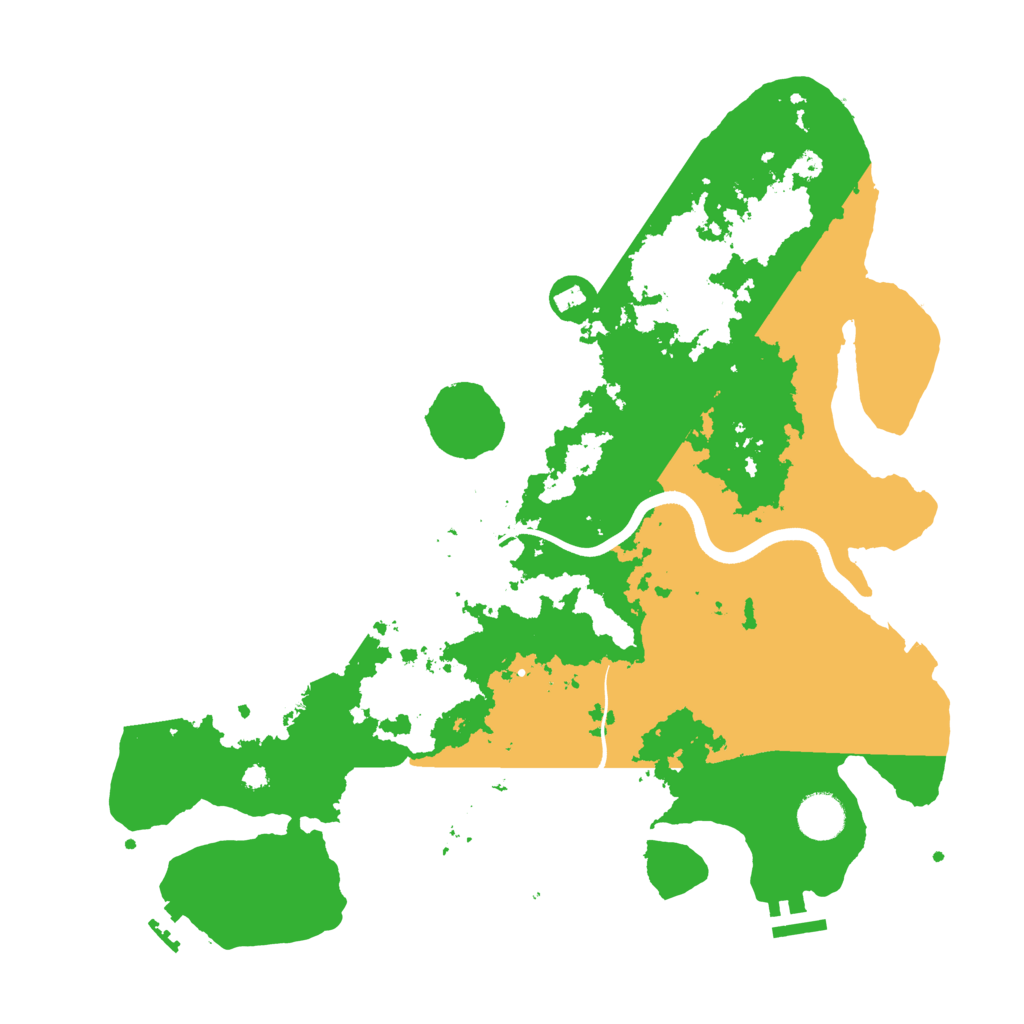 Biome Rust Map: Procedural Map, Size: 3800, Seed: 578262019