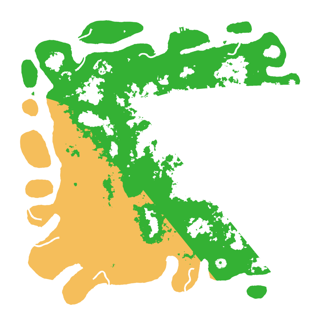 Biome Rust Map: Procedural Map, Size: 4500, Seed: 1540568