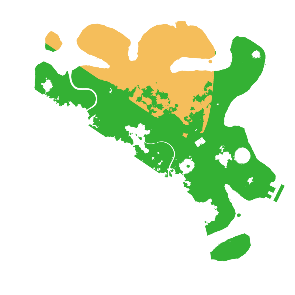 Biome Rust Map: Procedural Map, Size: 3250, Seed: 1710628