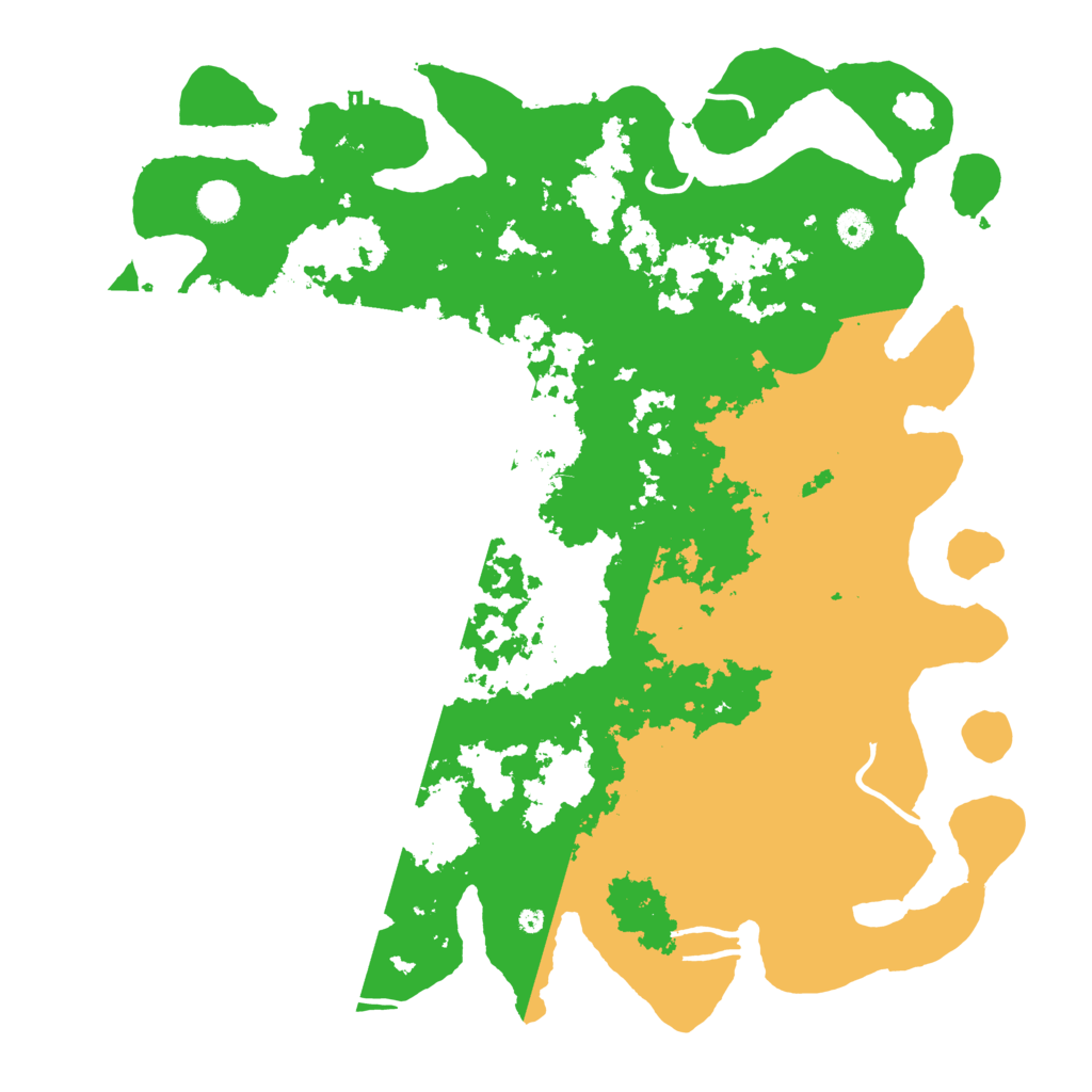 Biome Rust Map: Procedural Map, Size: 4500, Seed: 3563815