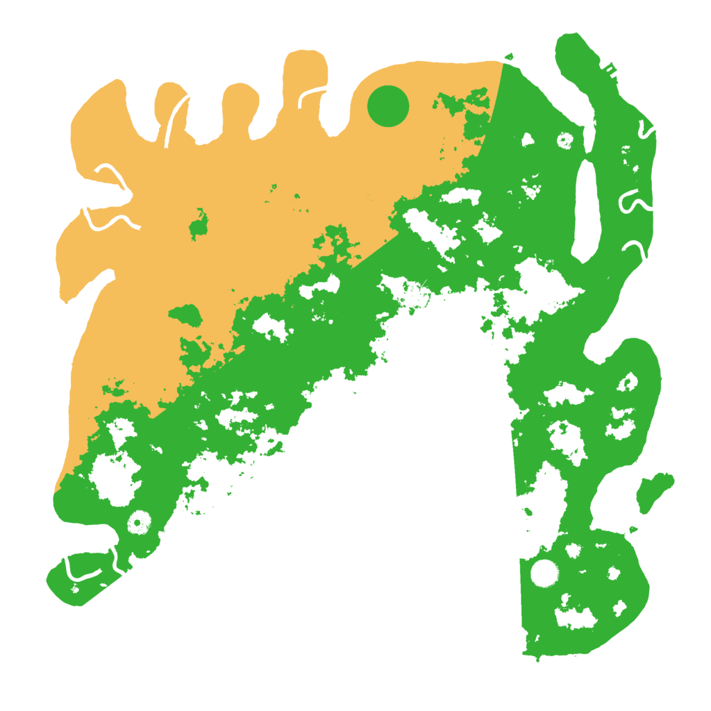 Biome Rust Map: Procedural Map, Size: 4500, Seed: 2295912