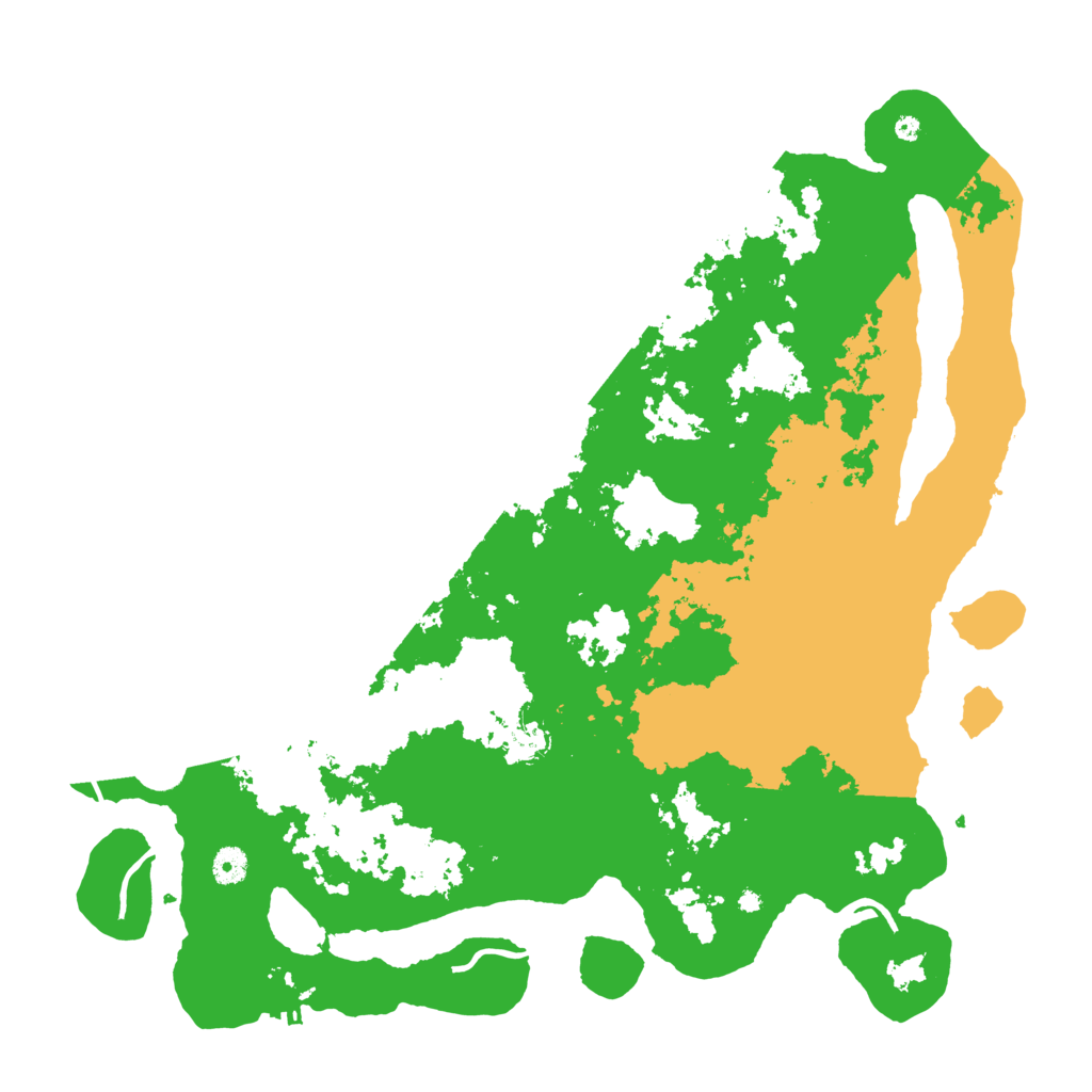 Biome Rust Map: Procedural Map, Size: 4500, Seed: 1592390997