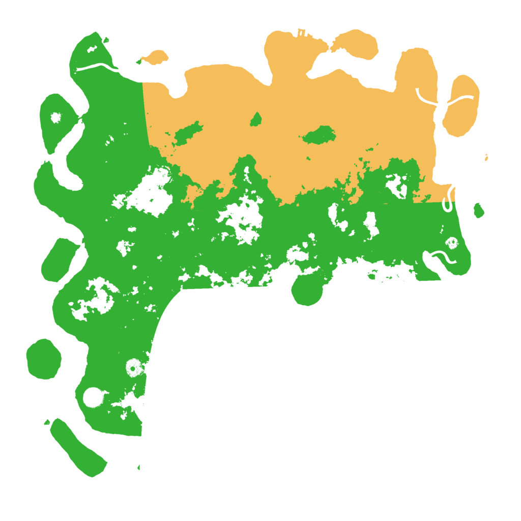 Biome Rust Map: Procedural Map, Size: 4500, Seed: 3009069