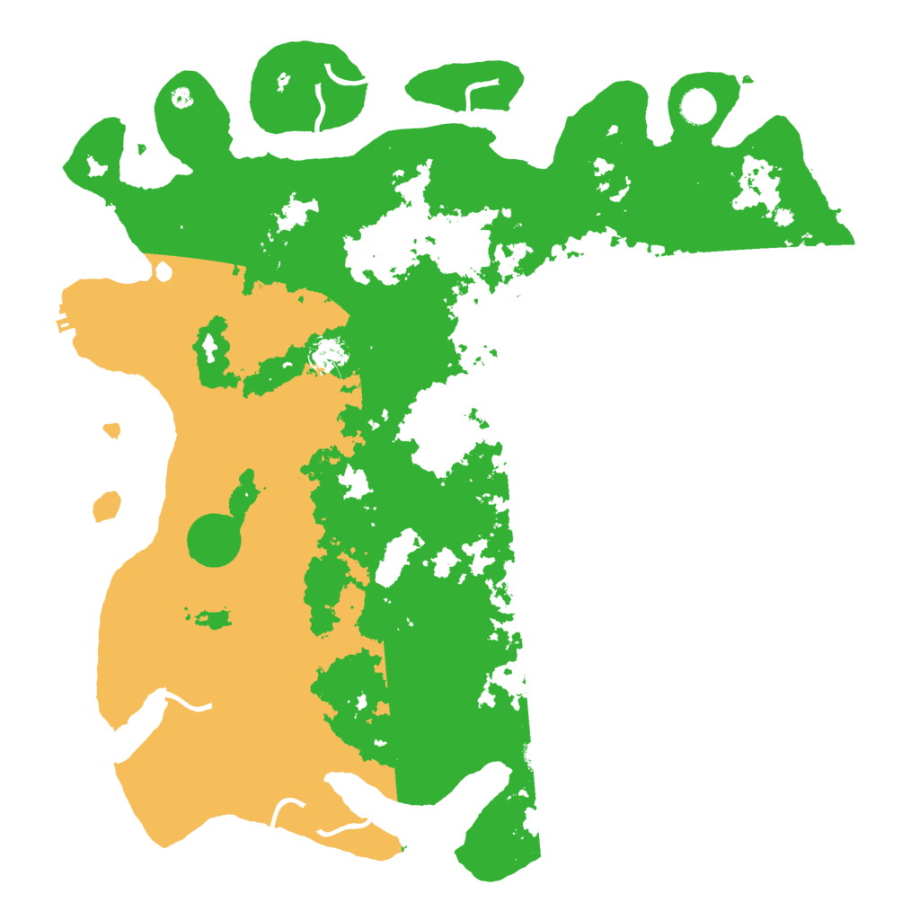 Biome Rust Map: Procedural Map, Size: 4500, Seed: 1955584