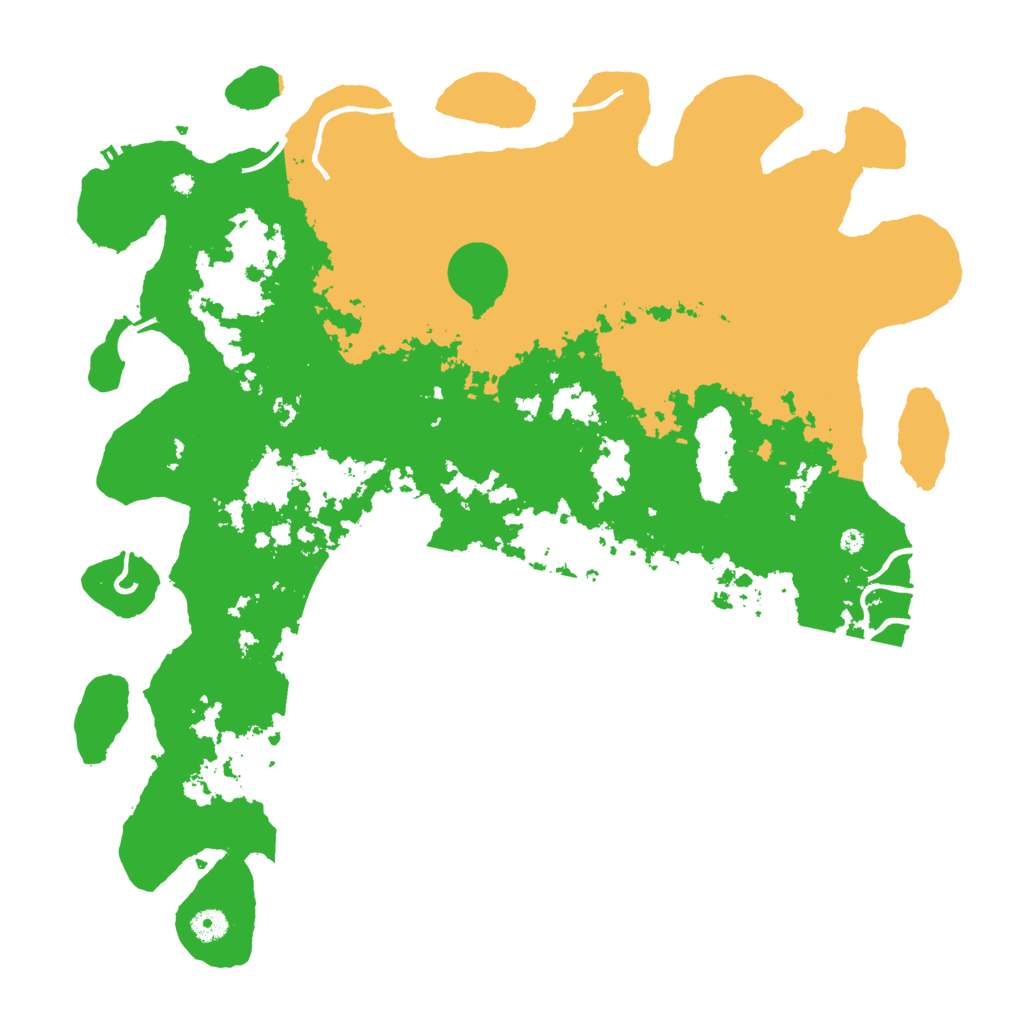 Biome Rust Map: Procedural Map, Size: 4500, Seed: 627811