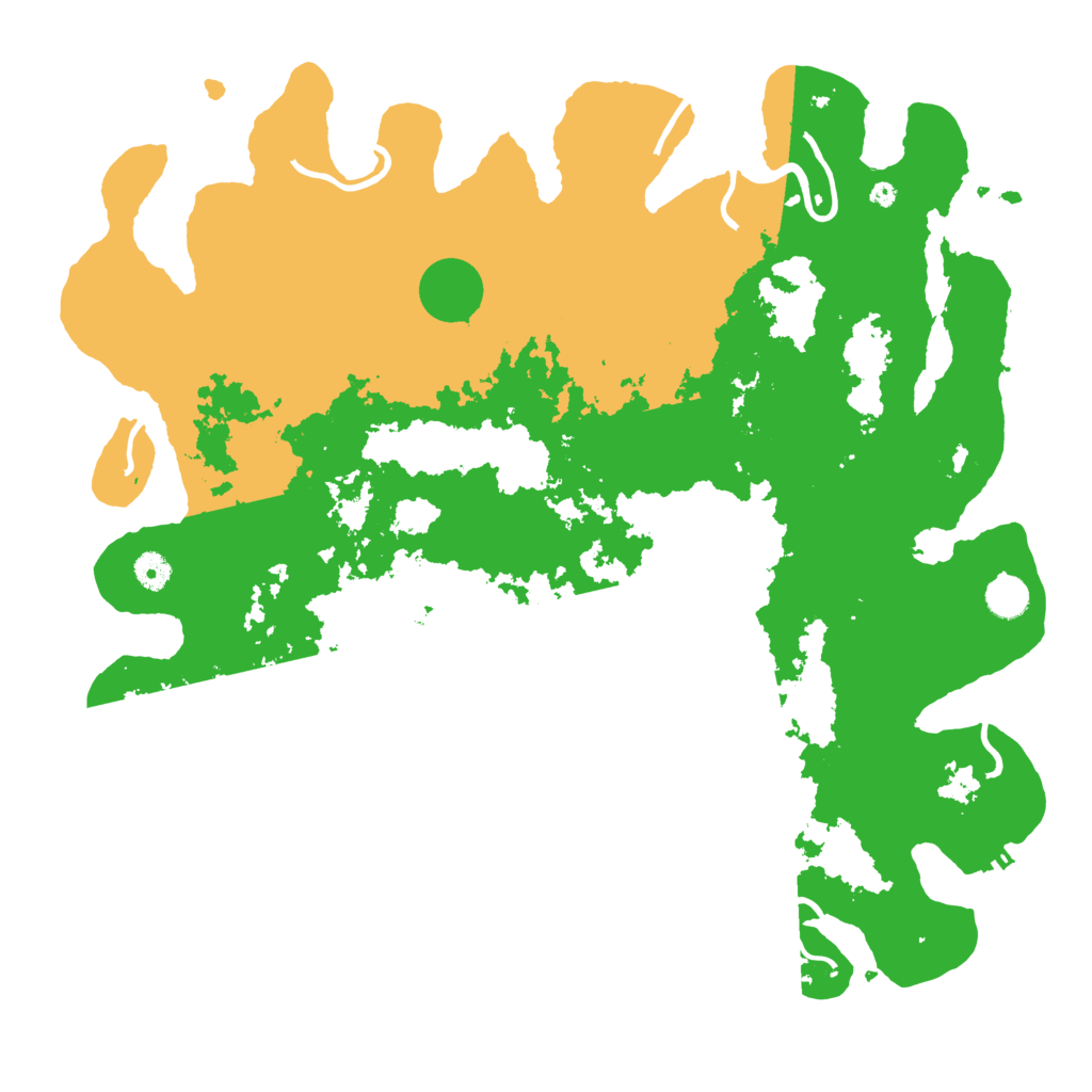 Biome Rust Map: Procedural Map, Size: 4500, Seed: 762037