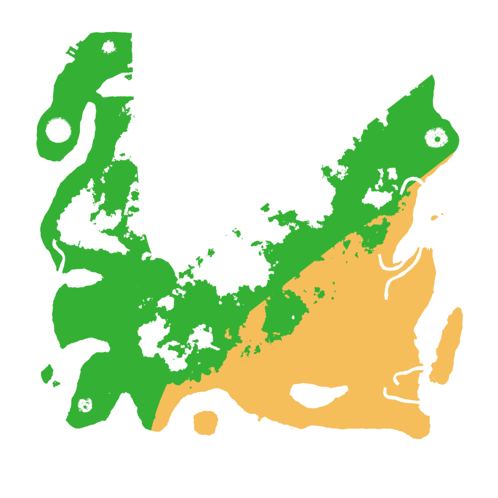 Biome Rust Map: Procedural Map, Size: 3550, Seed: 399037