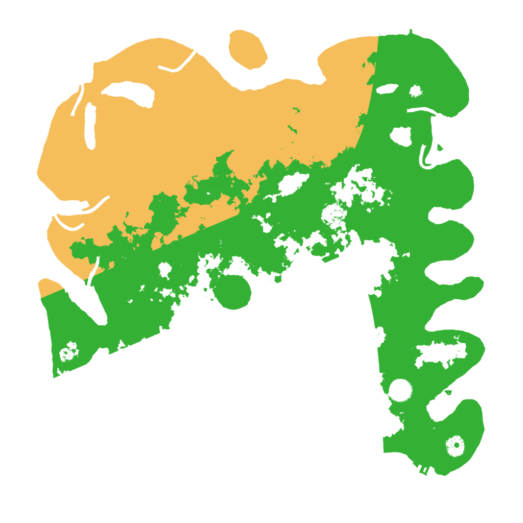 Biome Rust Map: Procedural Map, Size: 4000, Seed: 423219