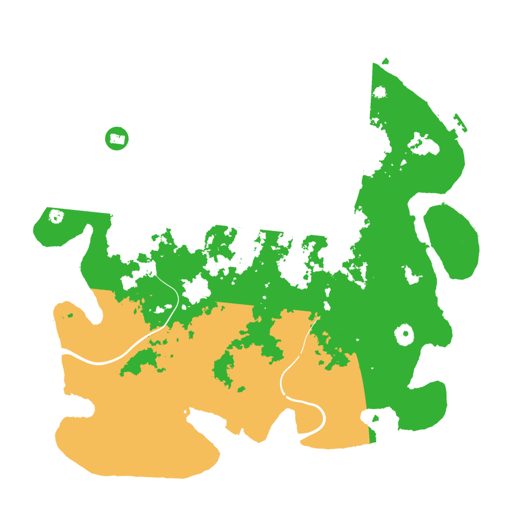 Biome Rust Map: Procedural Map, Size: 3750, Seed: 629390030