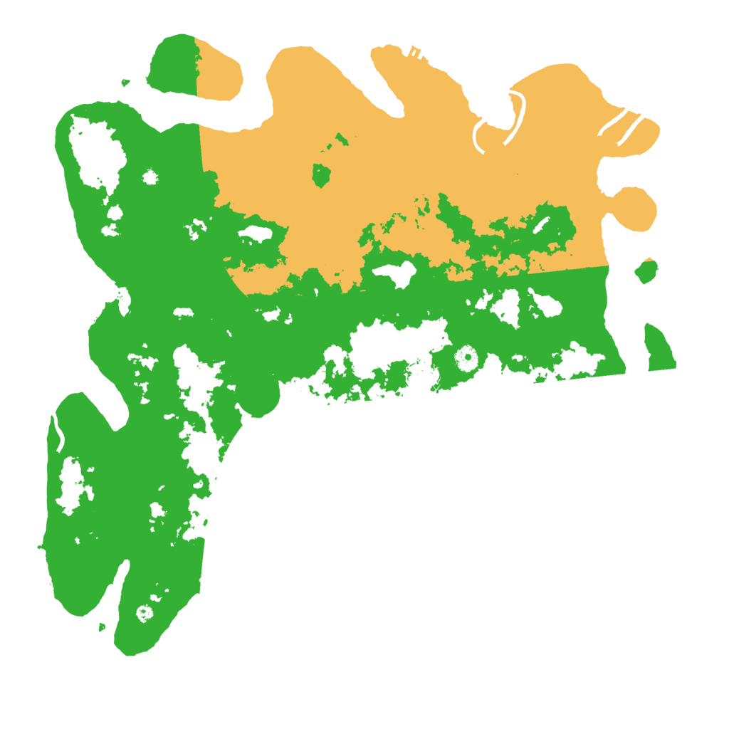 Biome Rust Map: Procedural Map, Size: 4500, Seed: 4531708