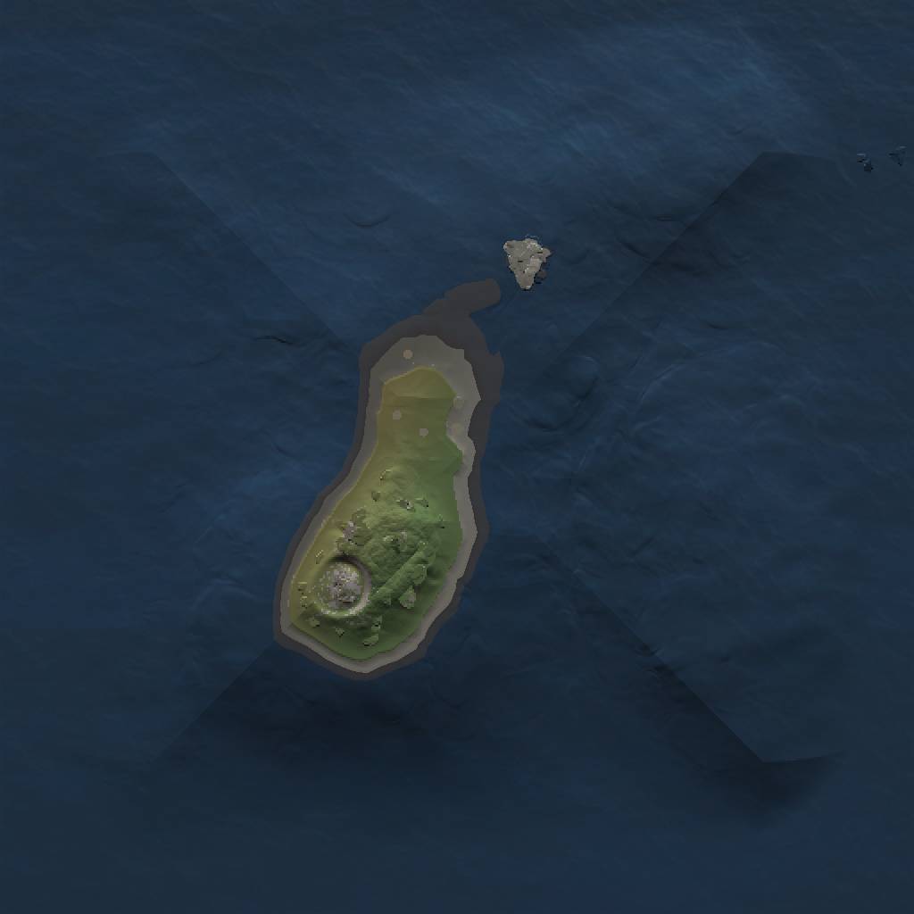 Rust Map: Procedural Map, Size: 1000, Seed: 1056658036, 3 Monuments