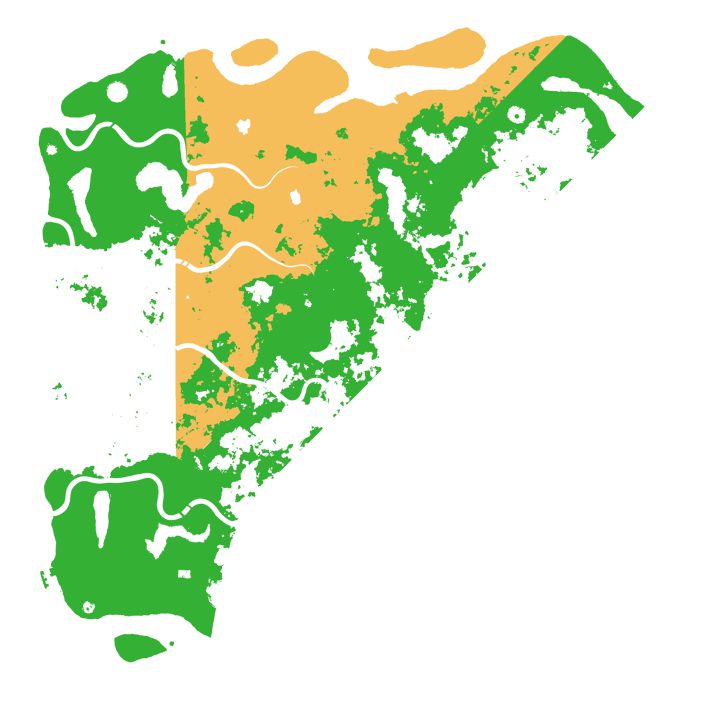 Biome Rust Map: Procedural Map, Size: 6000, Seed: 637912