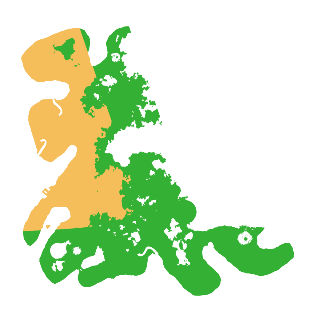 Biome Rust Map: Procedural Map, Size: 3550, Seed: 557892