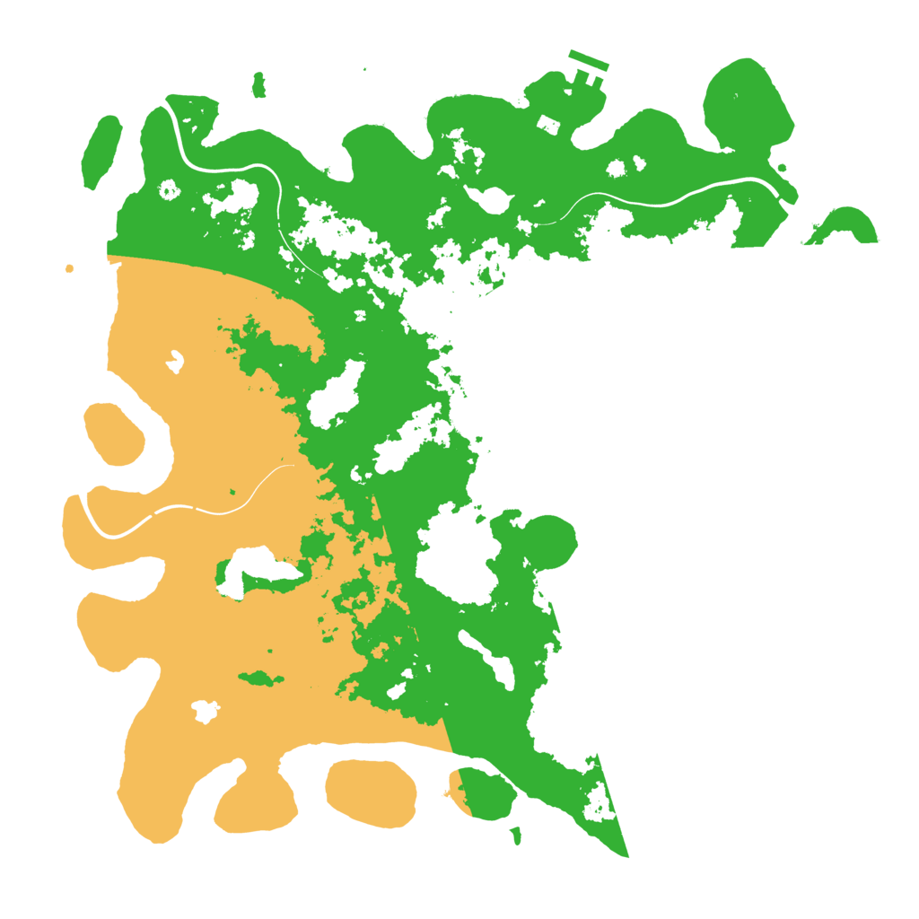 Biome Rust Map: Procedural Map, Size: 4500, Seed: 5321550