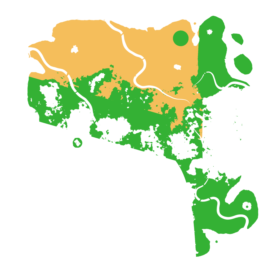 Biome Rust Map: Procedural Map, Size: 4569, Seed: 2147483647