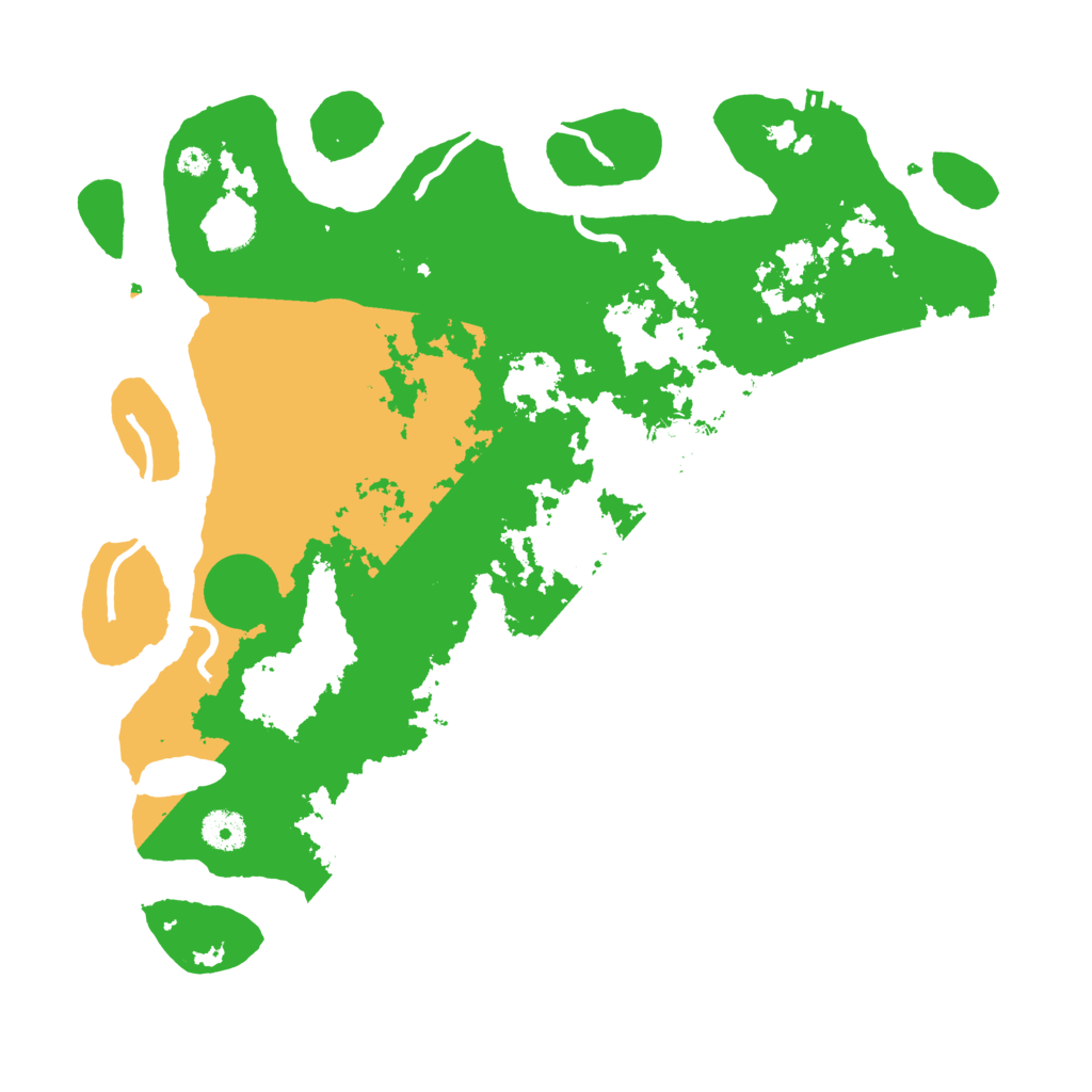 Biome Rust Map: Procedural Map, Size: 3850, Seed: 1520776853
