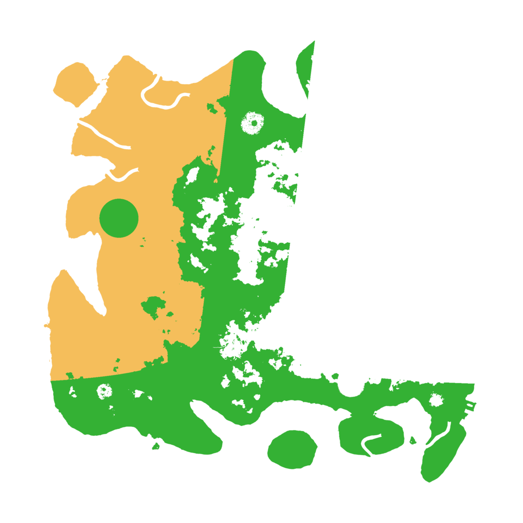 Biome Rust Map: Procedural Map, Size: 3550, Seed: 626478