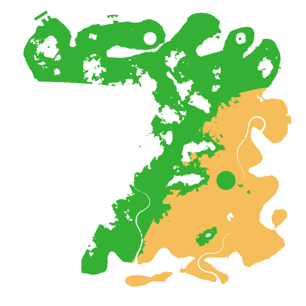 Biome Rust Map: Procedural Map, Size: 4250, Seed: 1964267106