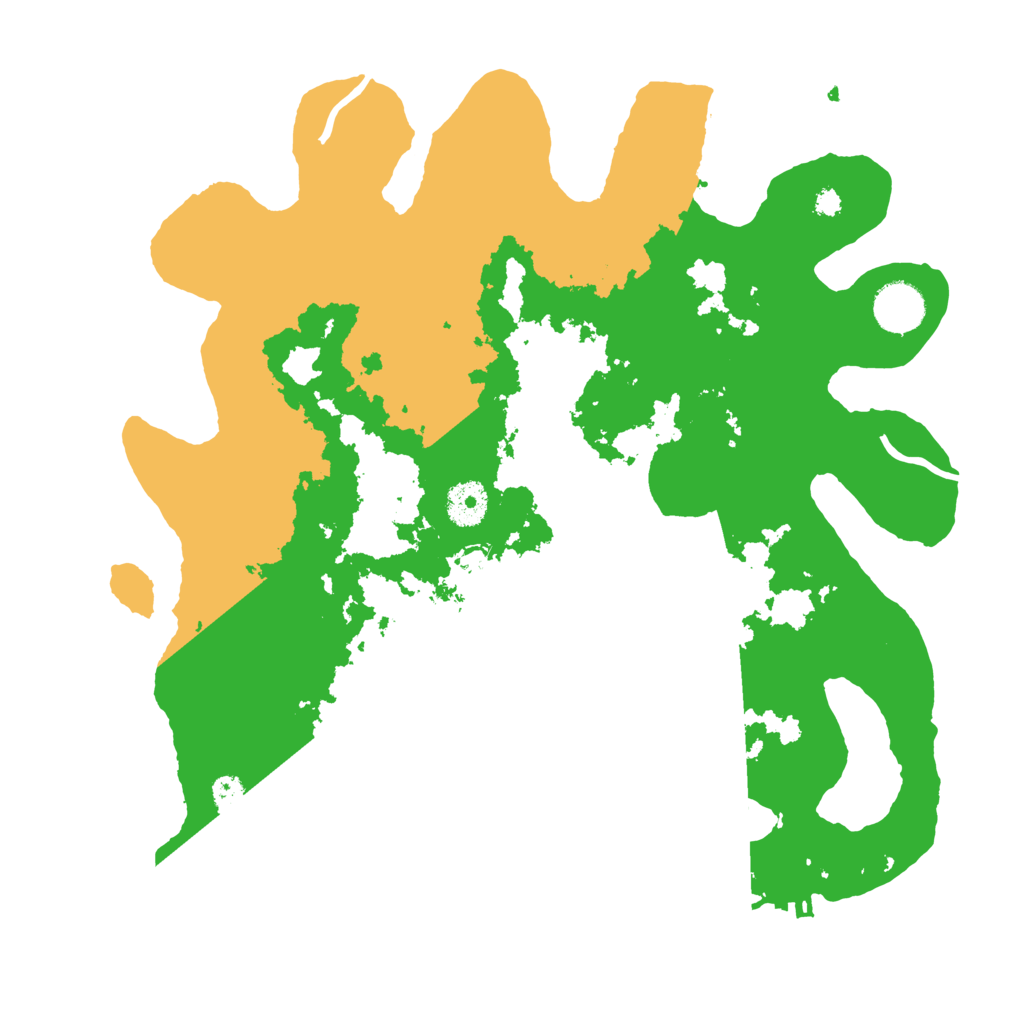 Biome Rust Map: Procedural Map, Size: 3550, Seed: 404049