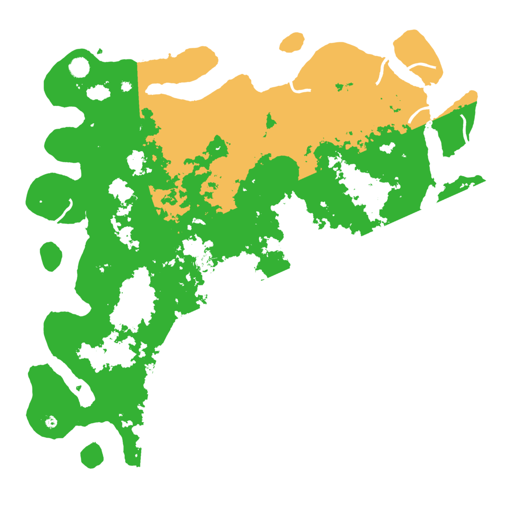 Biome Rust Map: Procedural Map, Size: 4500, Seed: 98016202