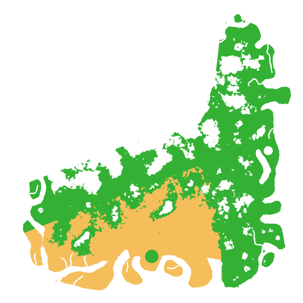 Biome Rust Map: Procedural Map, Size: 6000, Seed: 253727