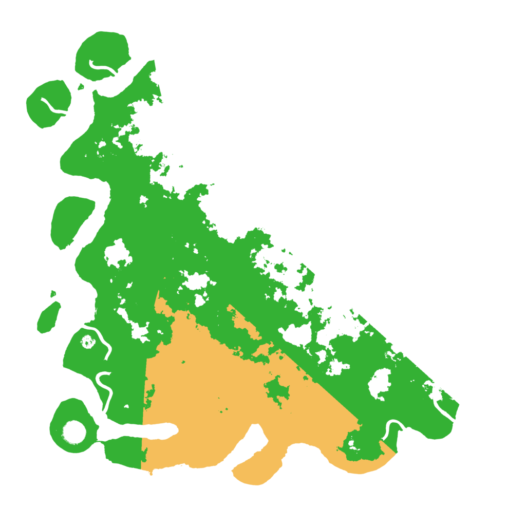 Biome Rust Map: Procedural Map, Size: 4000, Seed: 151385