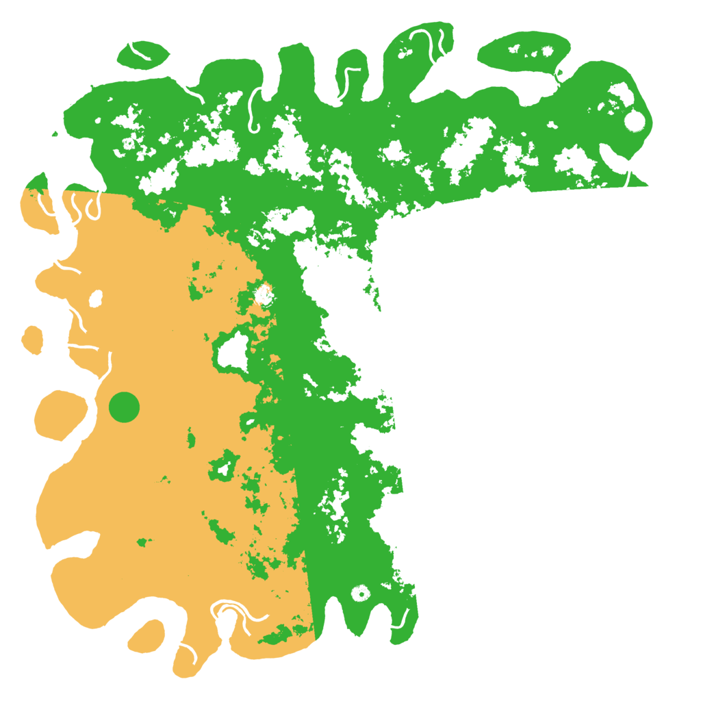 Biome Rust Map: Procedural Map, Size: 6000, Seed: 41363
