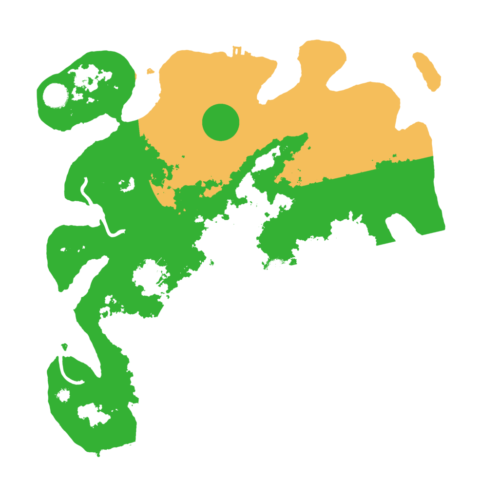 Biome Rust Map: Procedural Map, Size: 3550, Seed: 641718