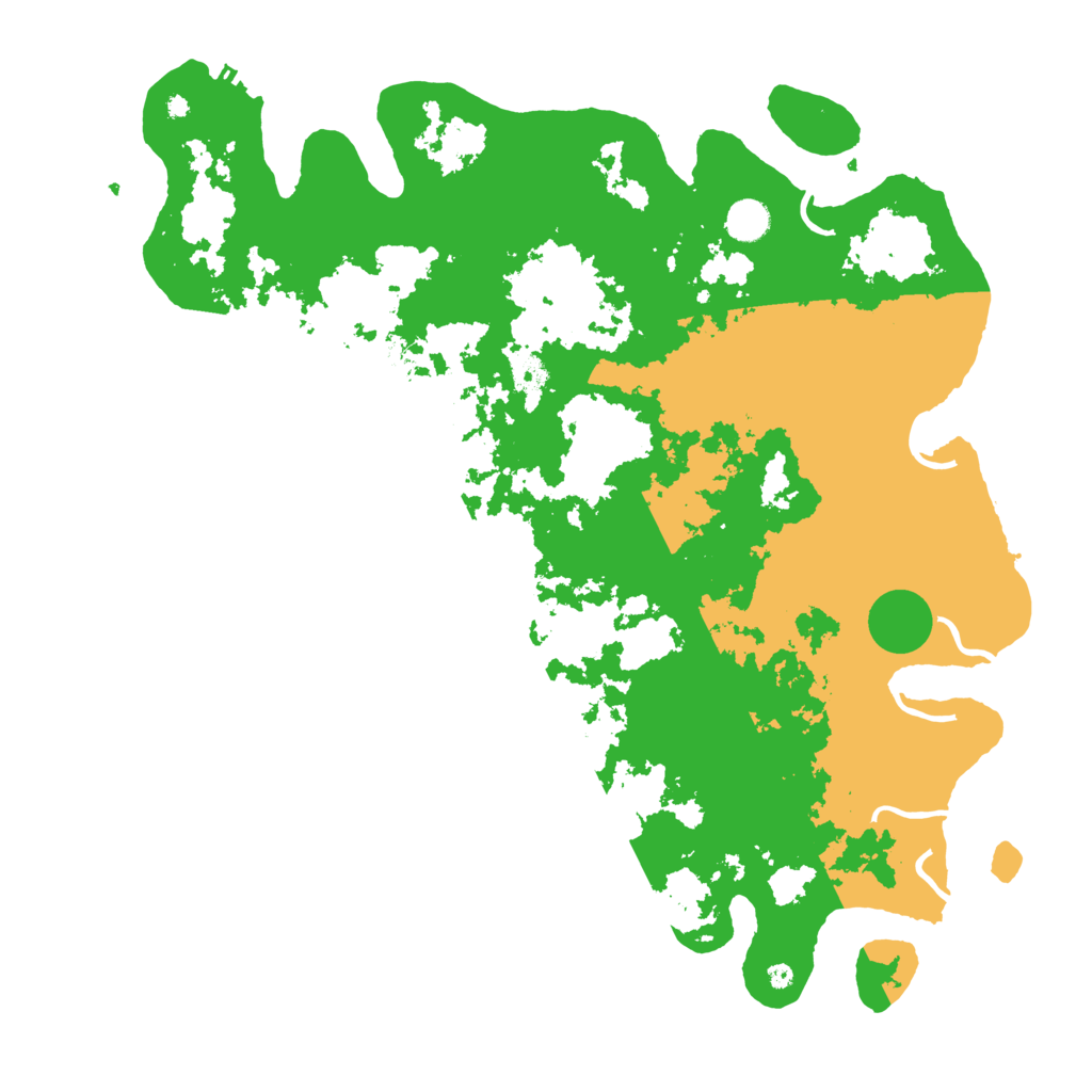 Biome Rust Map: Procedural Map, Size: 4500, Seed: 3545319