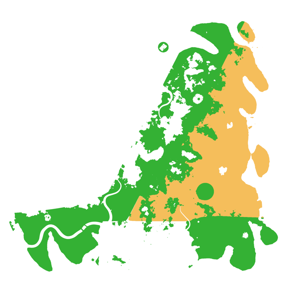 Biome Rust Map: Procedural Map, Size: 4500, Seed: 4612626