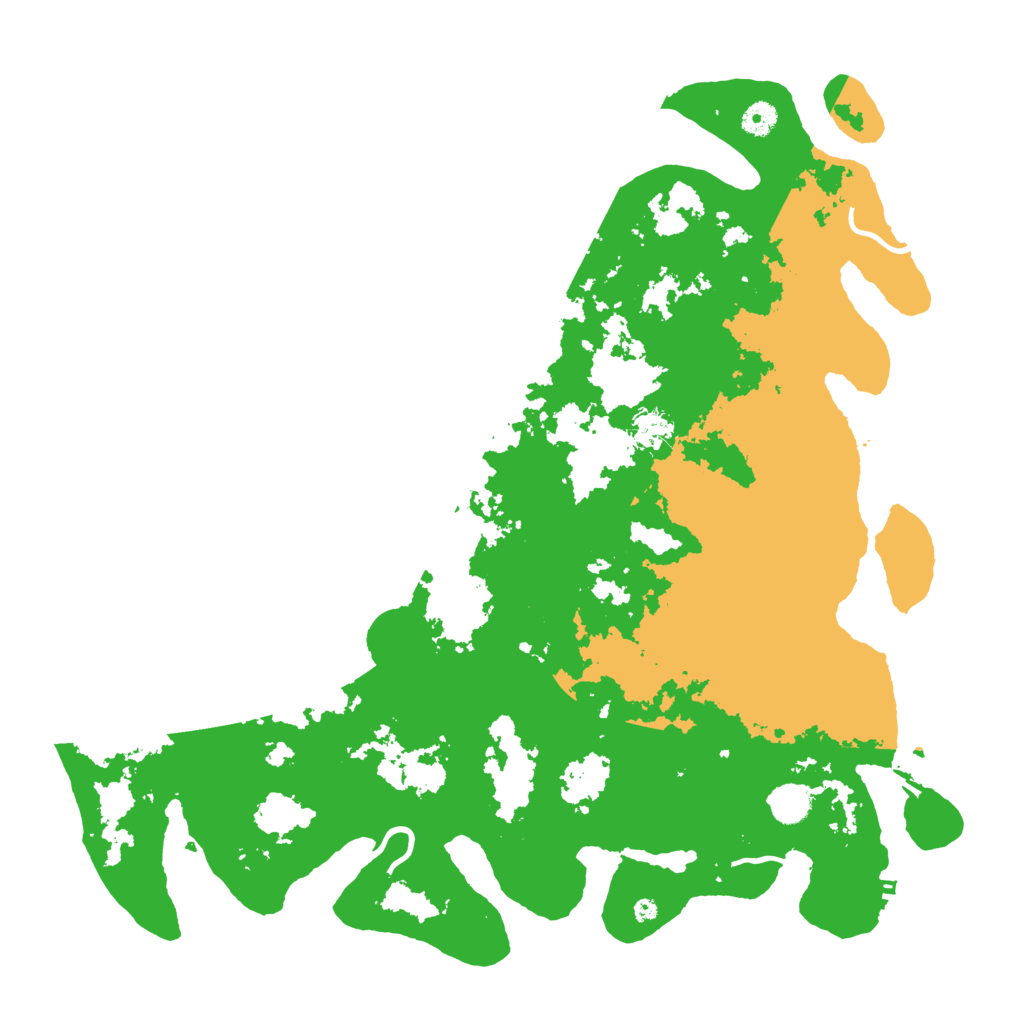 Biome Rust Map: Procedural Map, Size: 4500, Seed: 4612626