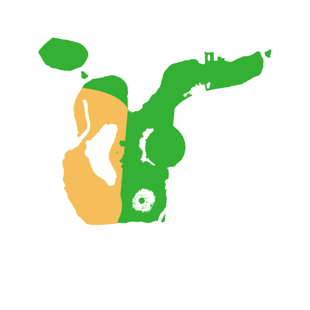 Biome Rust Map: Procedural Map, Size: 2048, Seed: 66766