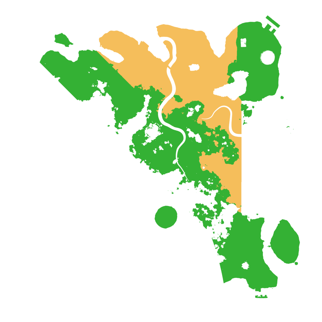 Biome Rust Map: Procedural Map, Size: 4000, Seed: 1847425647