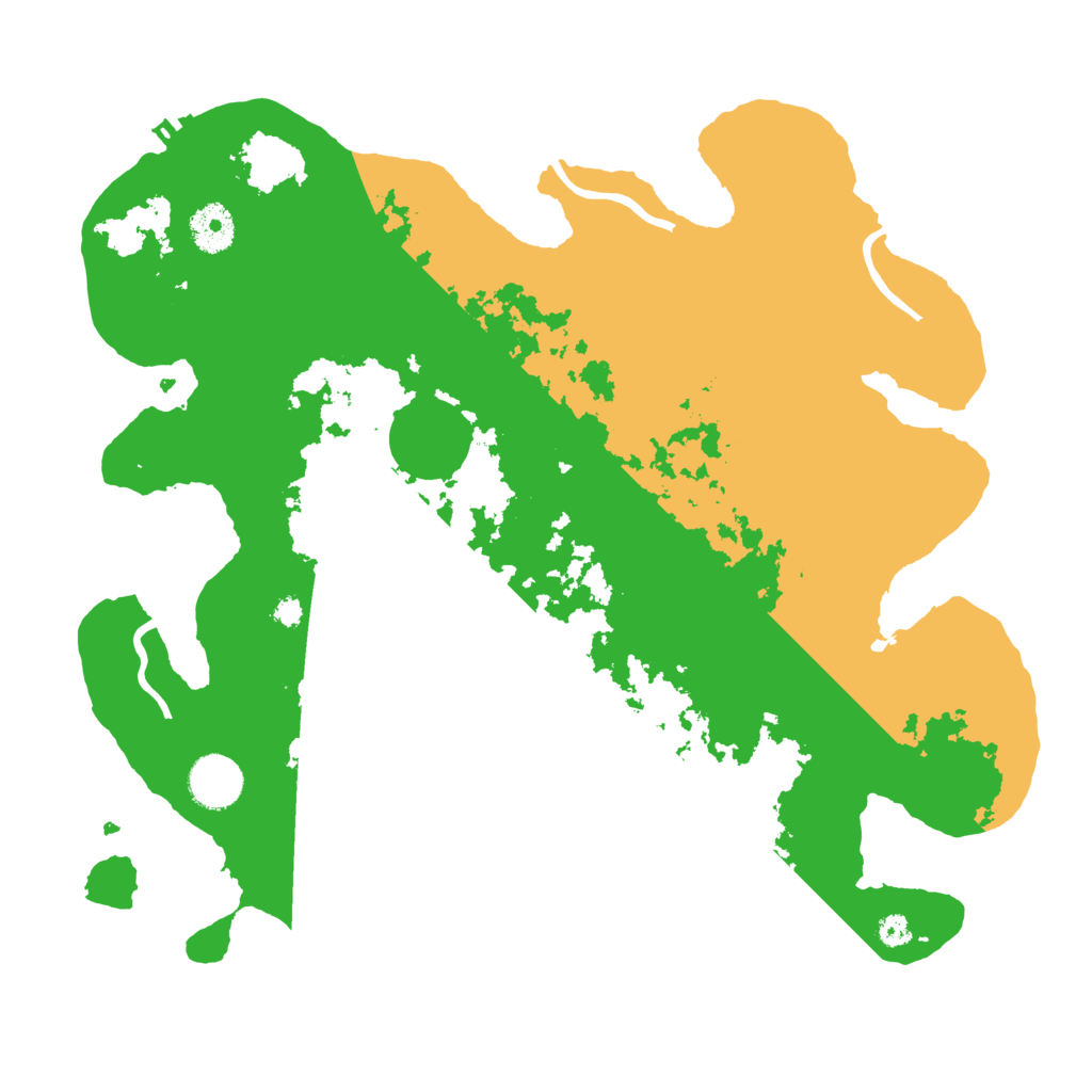 Biome Rust Map: Procedural Map, Size: 3550, Seed: 211071