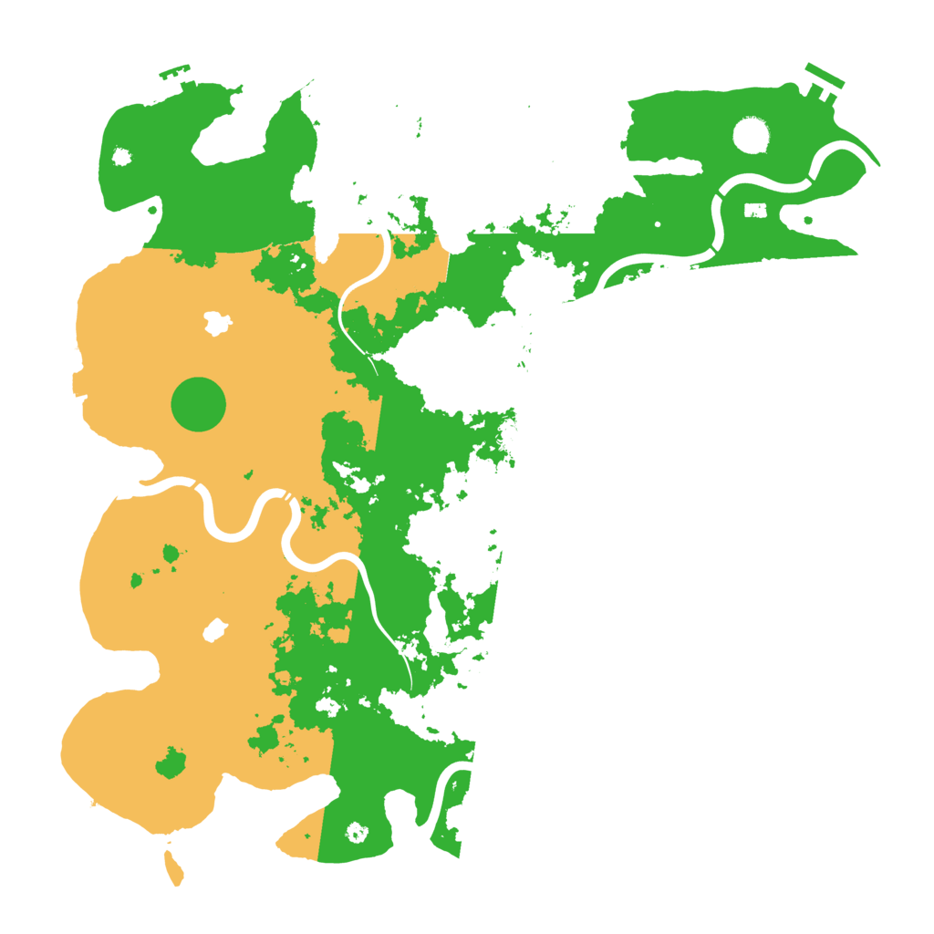 Biome Rust Map: Procedural Map, Size: 4500, Seed: 4428506