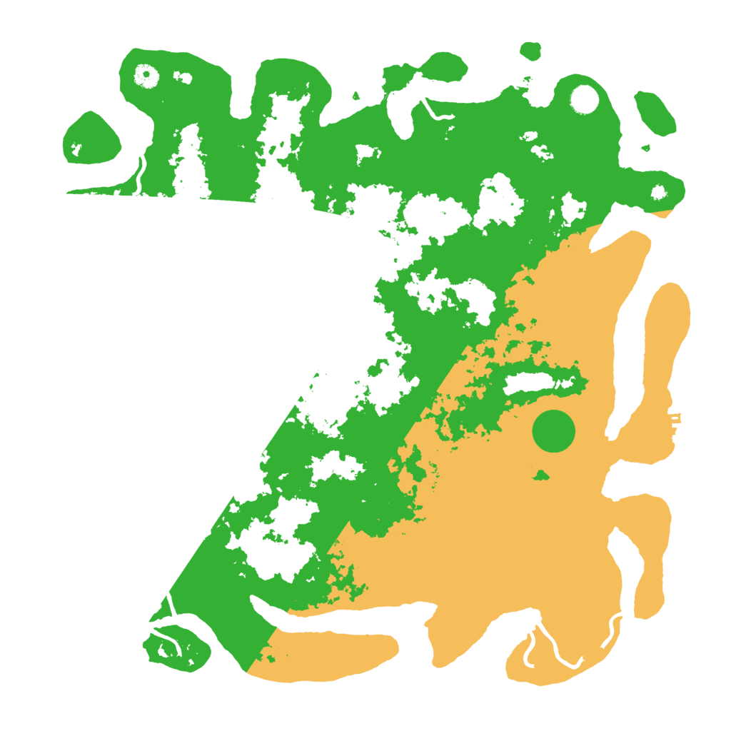 Biome Rust Map: Procedural Map, Size: 4500, Seed: 3879119