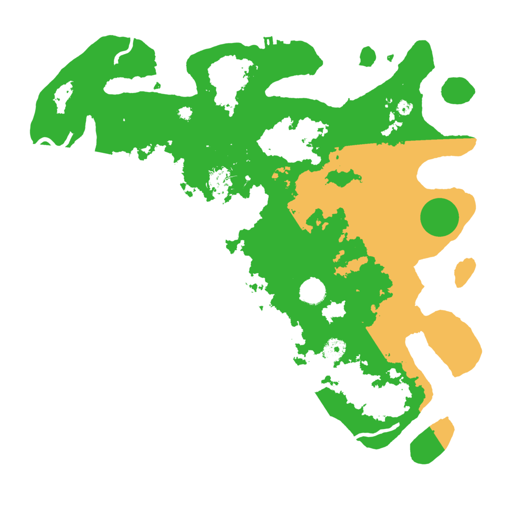 Biome Rust Map: Procedural Map, Size: 3550, Seed: 856251