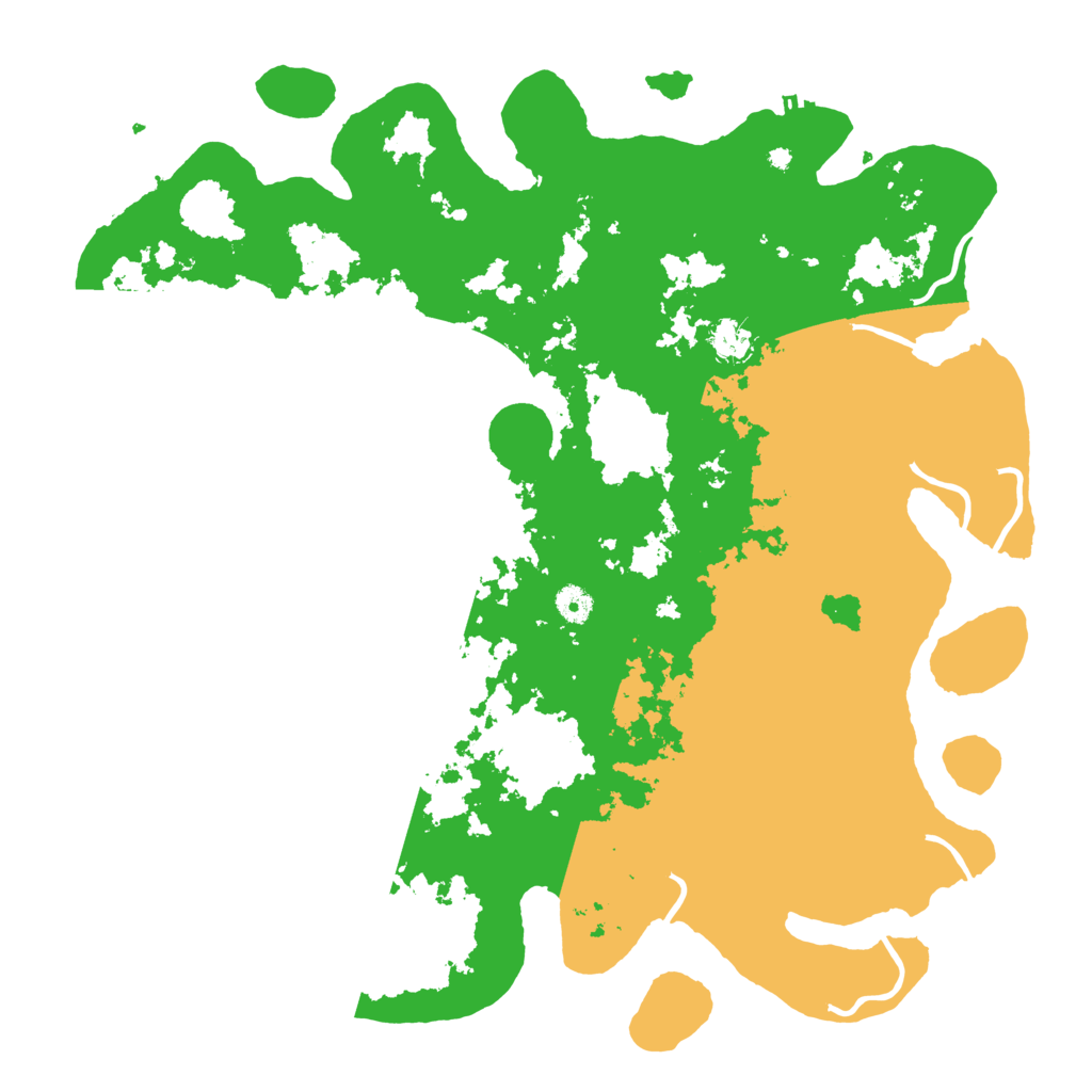 Biome Rust Map: Procedural Map, Size: 4500, Seed: 5796861