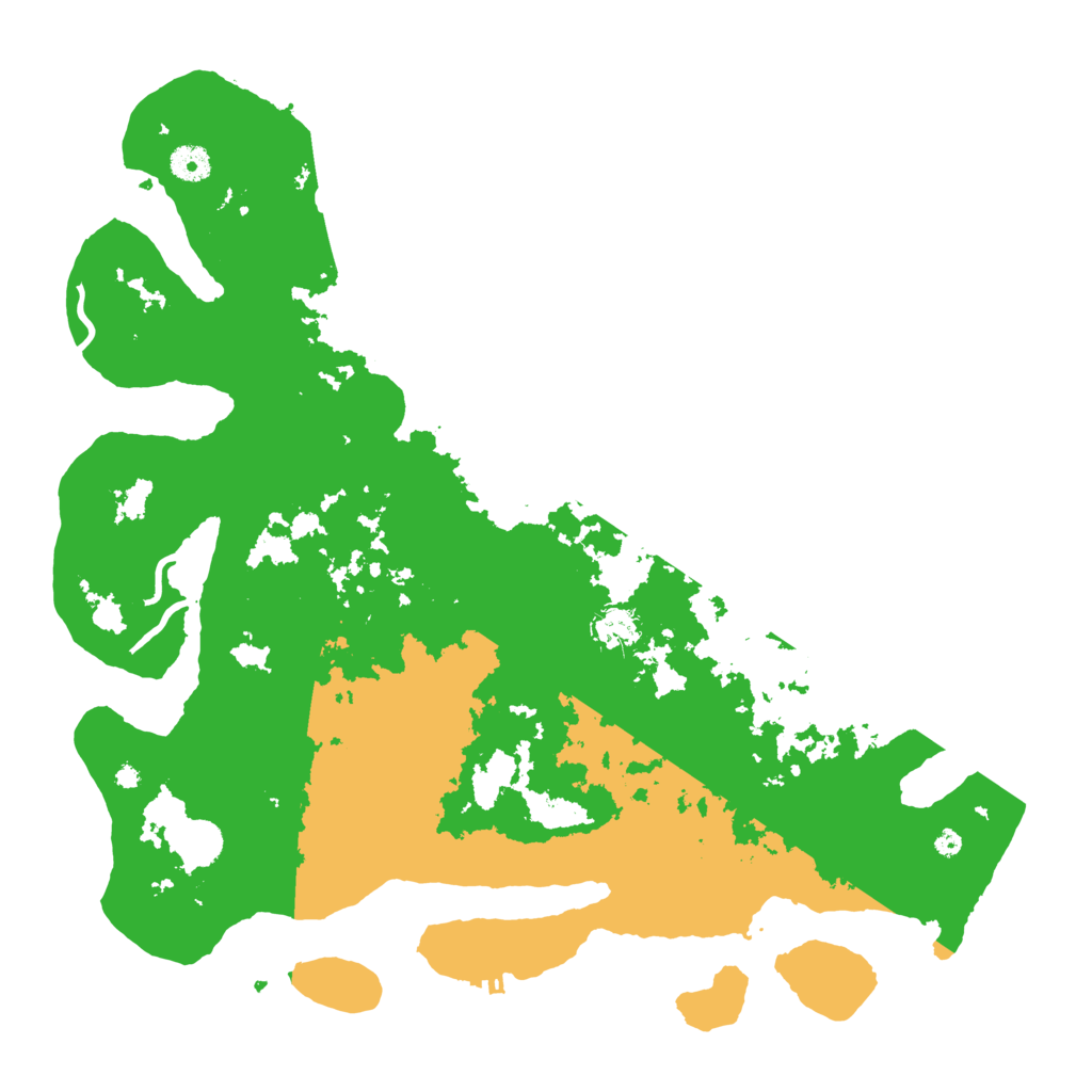 Biome Rust Map: Procedural Map, Size: 4250, Seed: 2847496