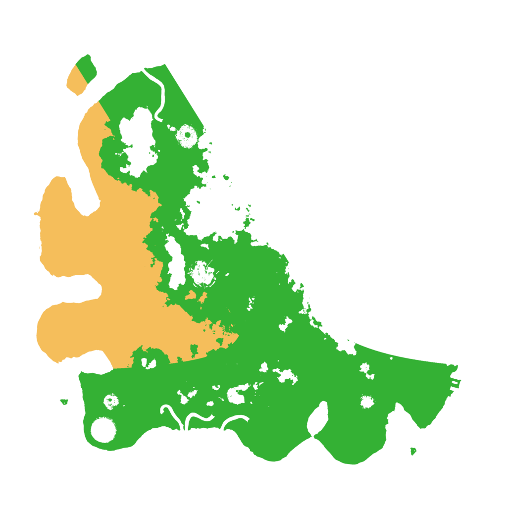 Biome Rust Map: Procedural Map, Size: 3550, Seed: 209835