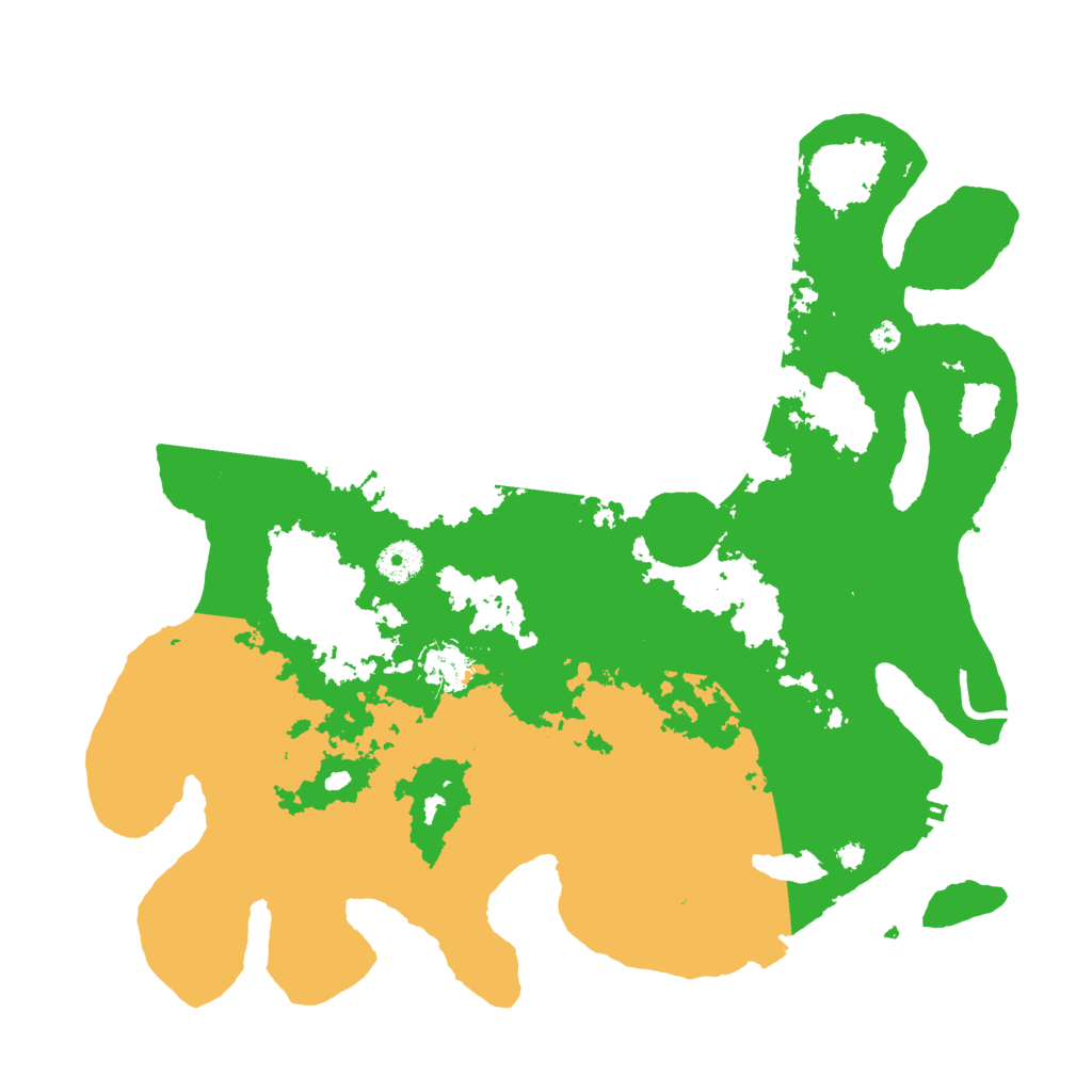 Biome Rust Map: Procedural Map, Size: 3850, Seed: 310500084